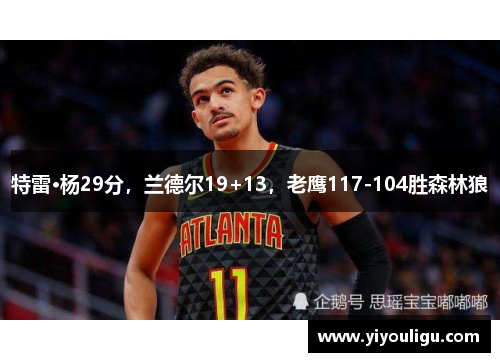 特雷·杨29分，兰德尔19+13，老鹰117-104胜森林狼